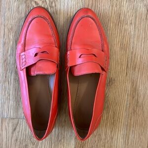Franco sarto red loafers